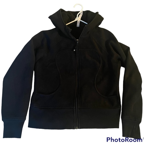 Lululemon zip up sweater Black size 10 - Picture 3 of 9